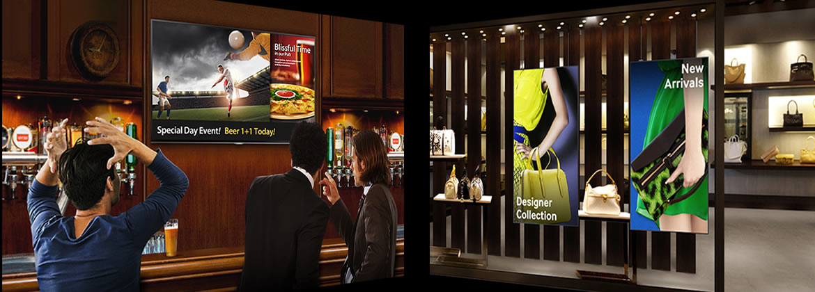 Banner Digital Signage da TAD